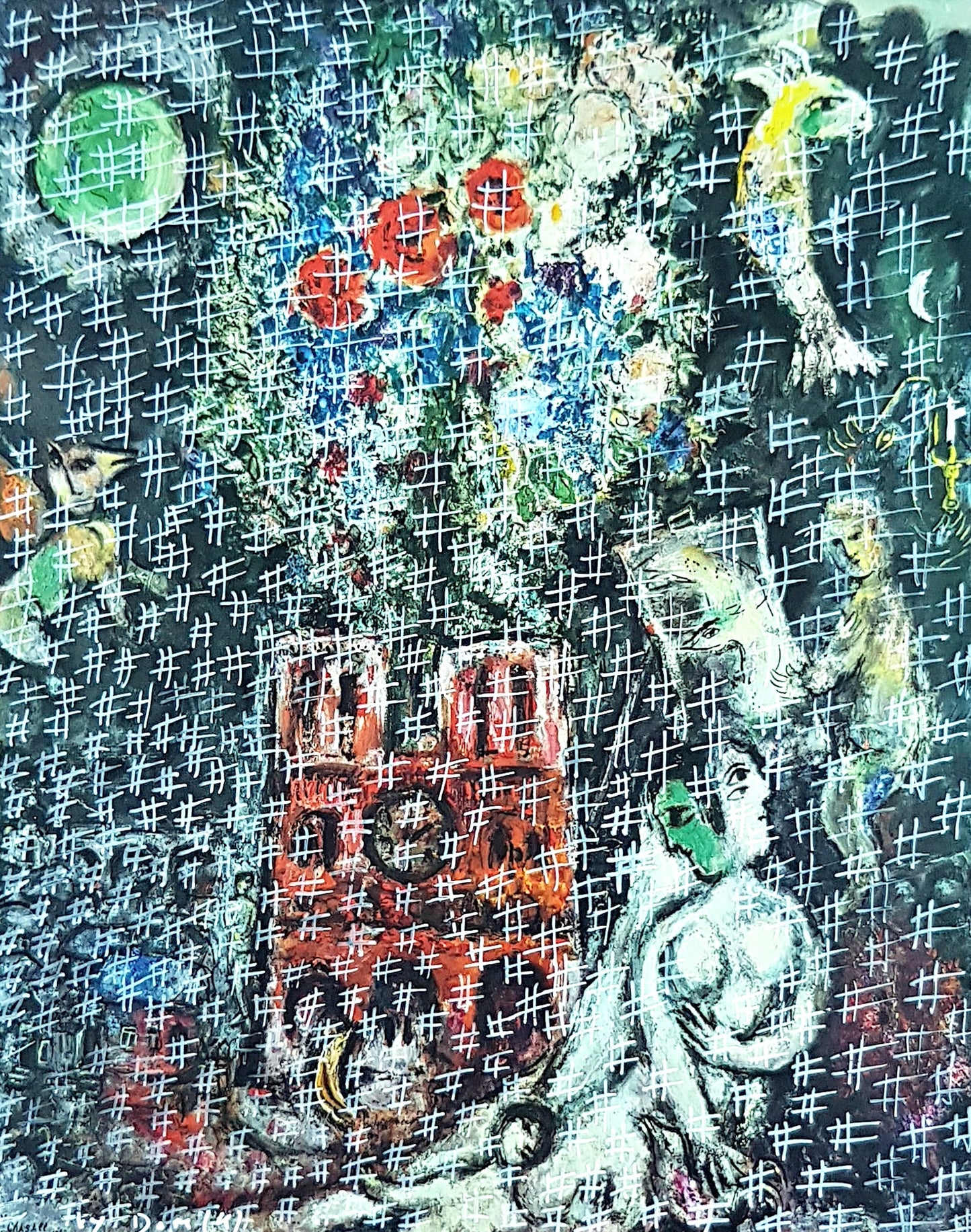#CHAG7 - #L'arbre de Jesse - 1911-1914 - Marc Chagall by DomKcollage