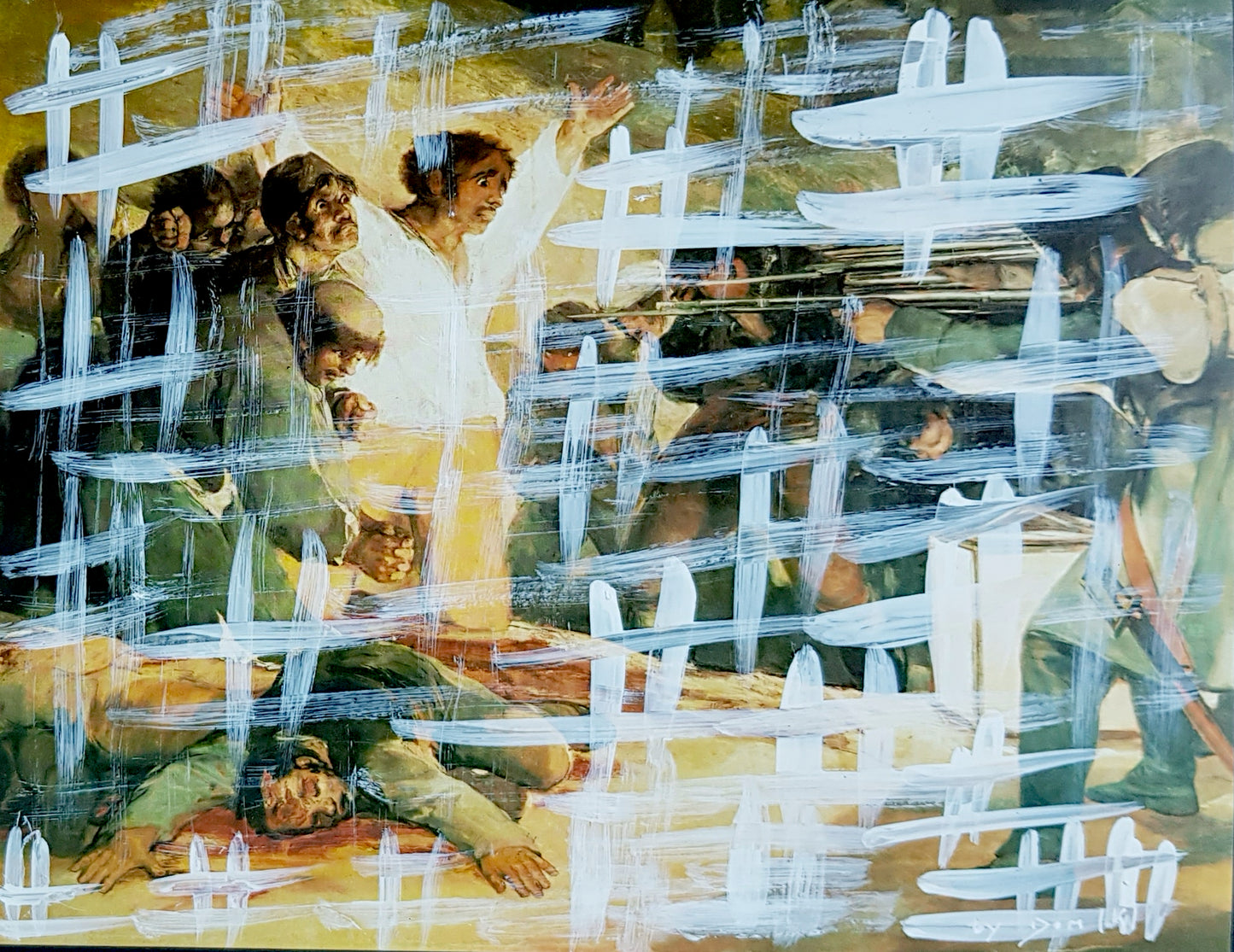 #GOY1 - #La fusillade du 3 mai - Goya (1814) - N° 1/1 by DomKcollage