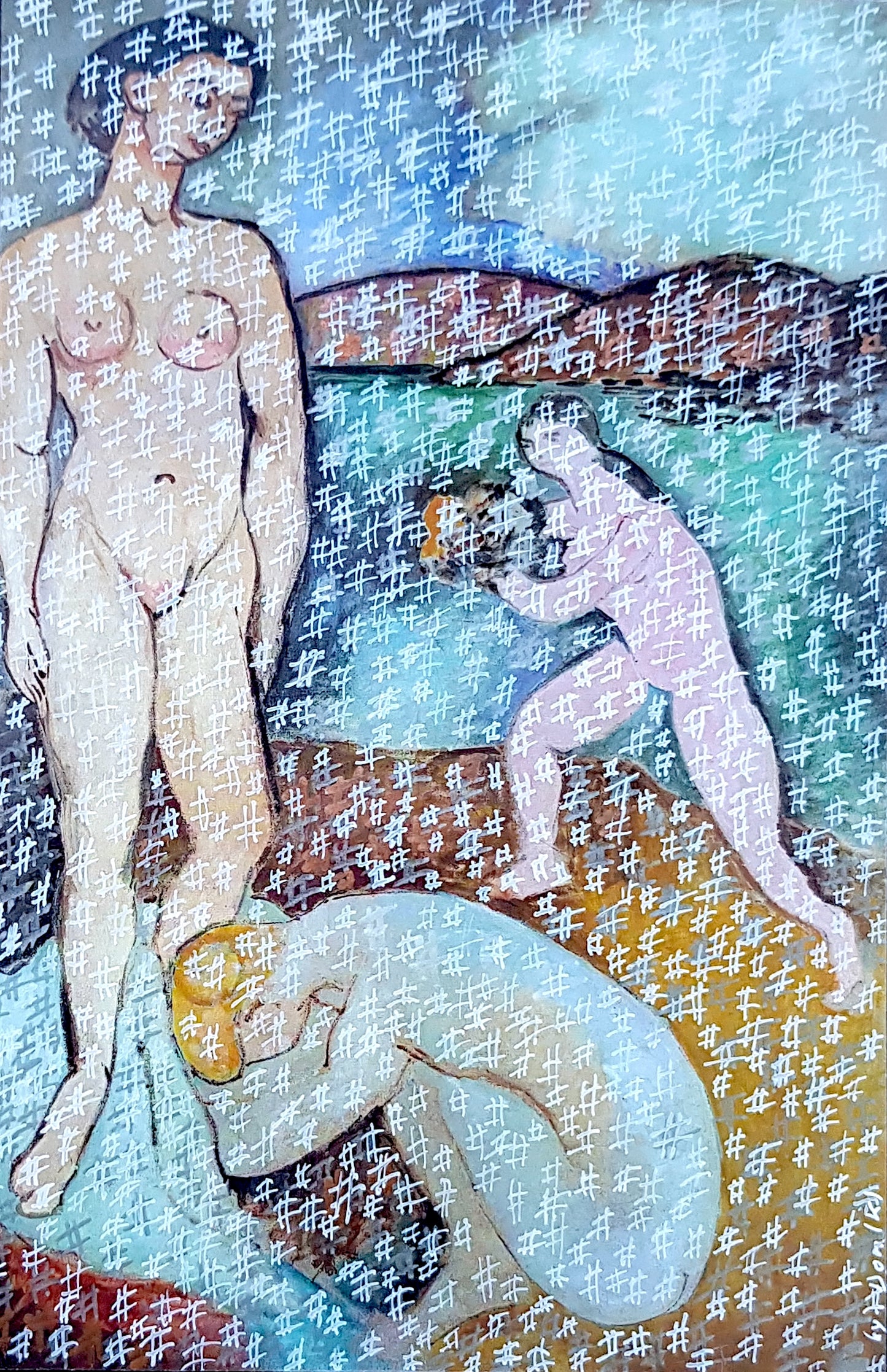 #MATIS2 - #Le luxe II - Henri Matisse (1906) - N° 1/1 by DomKcollage