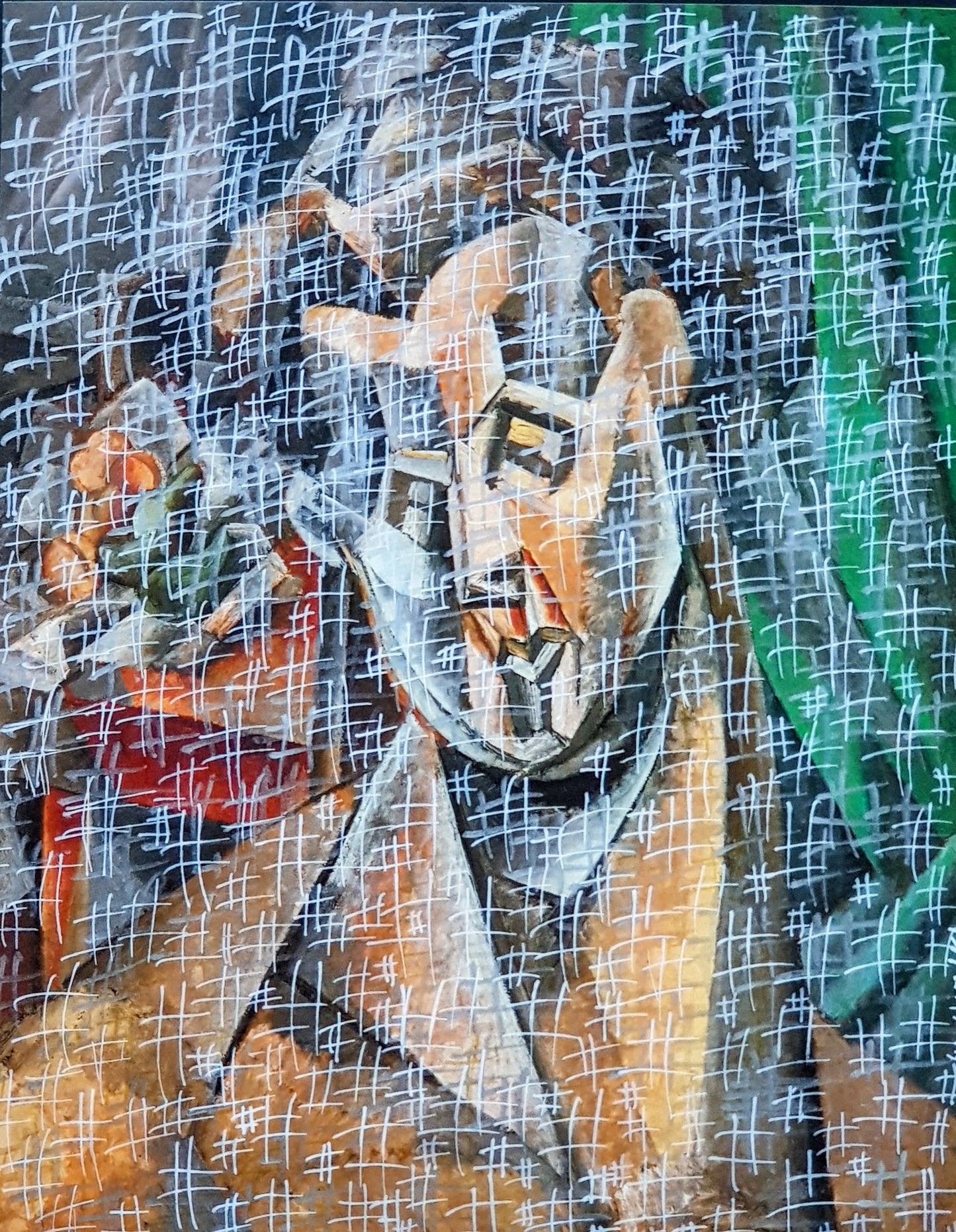 #PICA15 - #Femme aux poires (Fernande) - Pablo Ruiz Picasso (1909) - N° 1/1 by DomKcollage