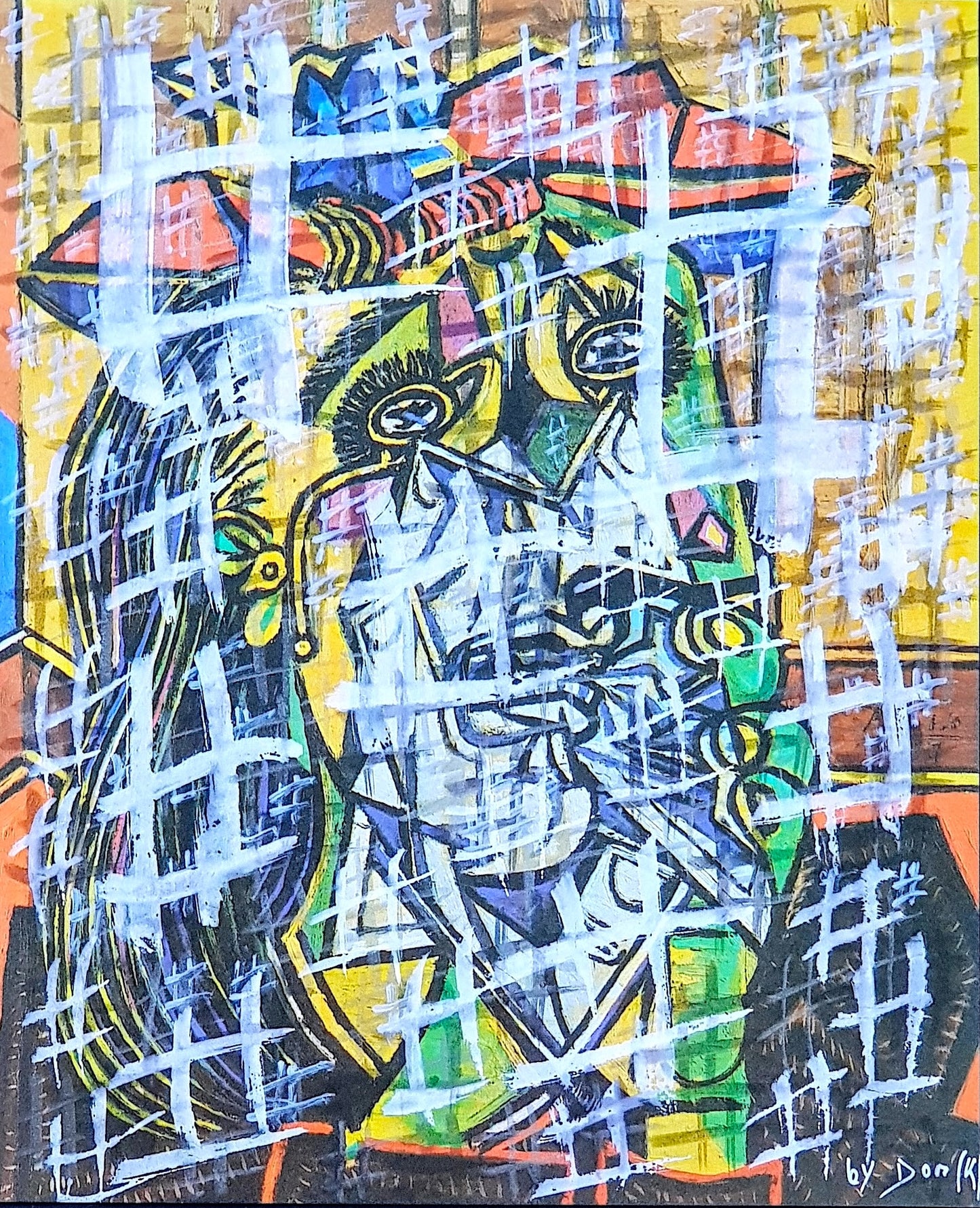 #PICA18 - #Femme qui pleure - Pablo Ruiz Picasso (1937) - N° 1/1 by DomKcollage