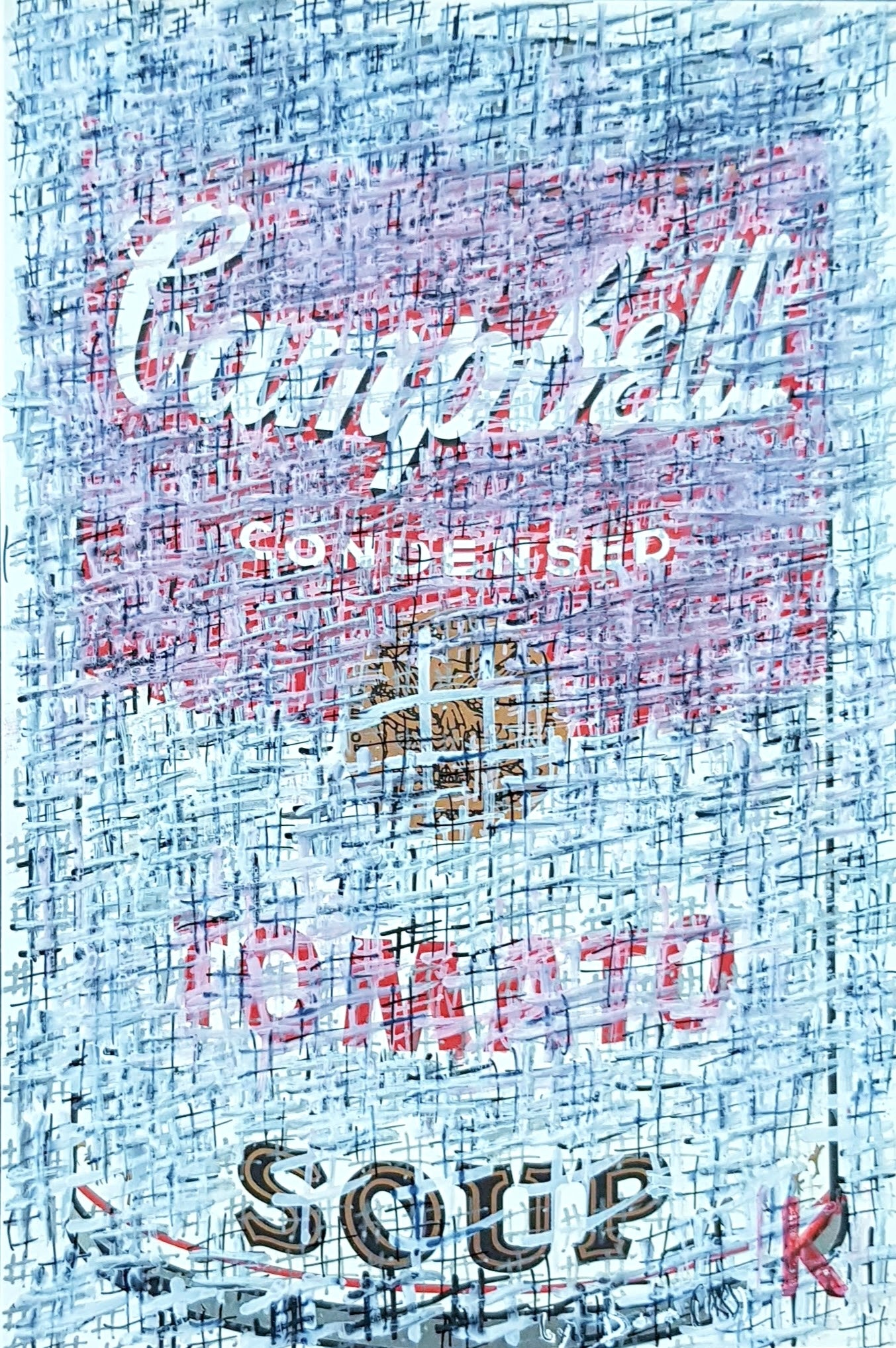 #WARH4 - #Boite de soupe Campbell's - Andy Warhol (1968) - N° 1/1 by DomKcollage