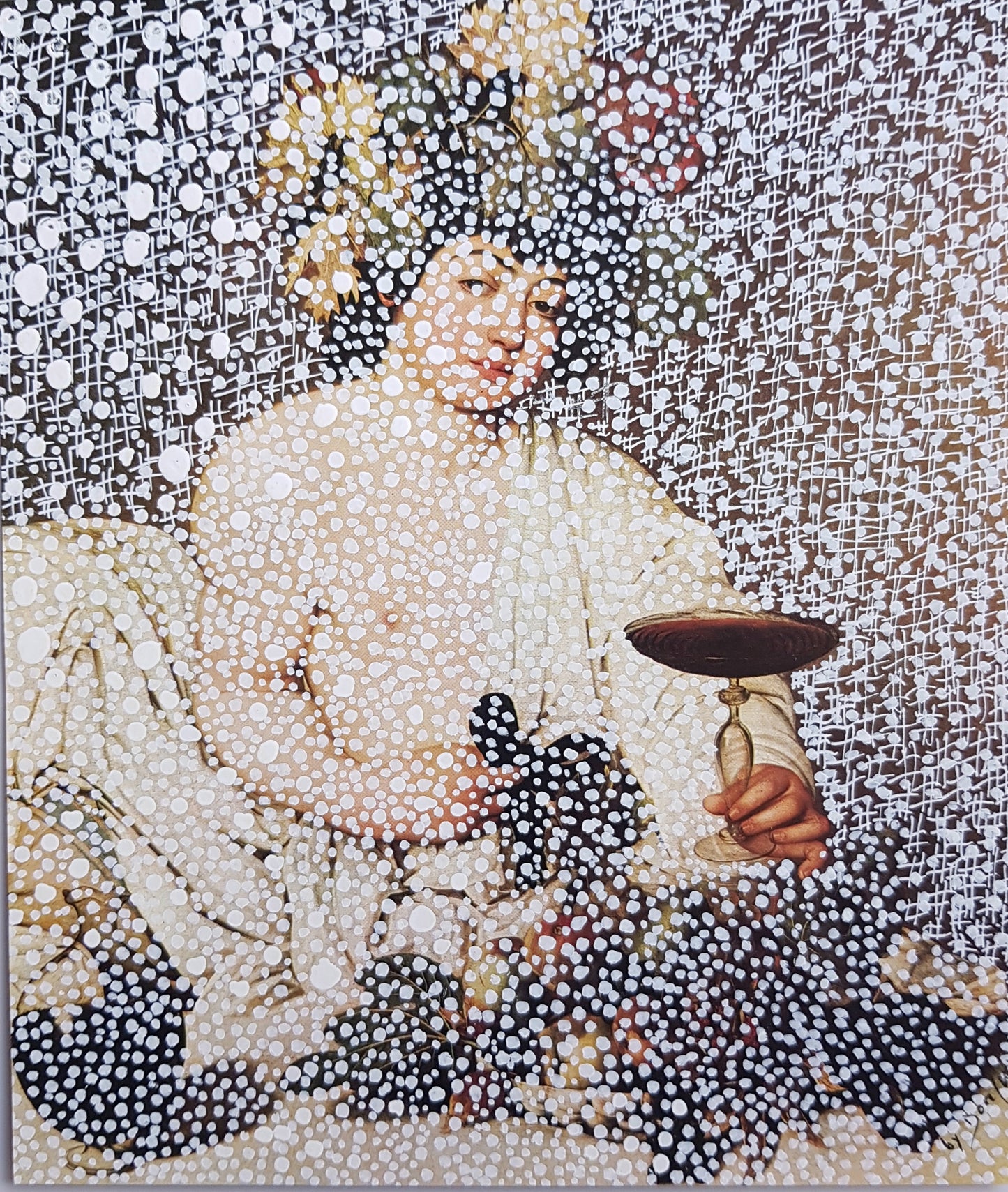 #CARA1 - #Bacchus adolescent - Caravage (c. 1598) - N° 1/1 by DomKcollage
