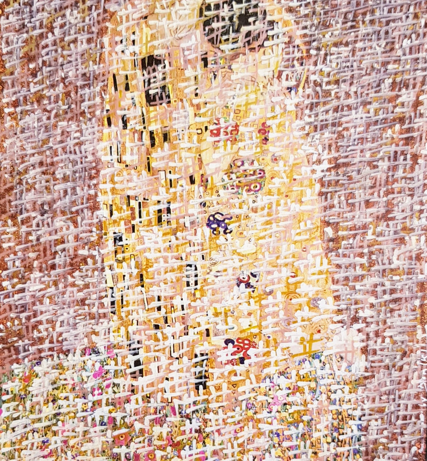 #KLIM2 - #Le baiser- Klimt (1862 - 1978) - N° 1/1 by DomKcollage