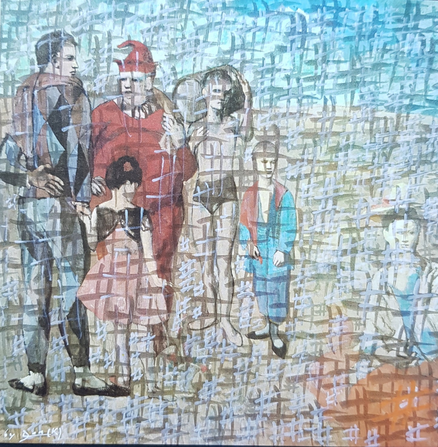 #PICA11 - #Les bateleurs (famille de saltimbanques) - Pablo Ruiz Picasso (1905) - N° 1/1 by DomkCollage