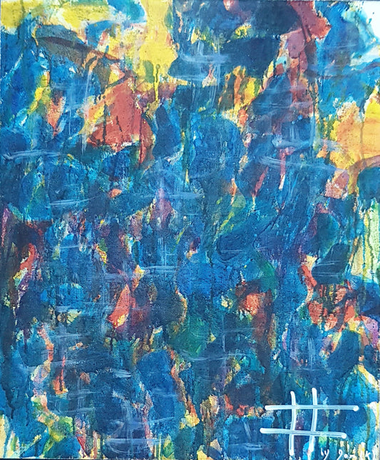 #FRAN1 - #Untitled - Sam Francis (1954) - N° 1/1 by DomKcollage