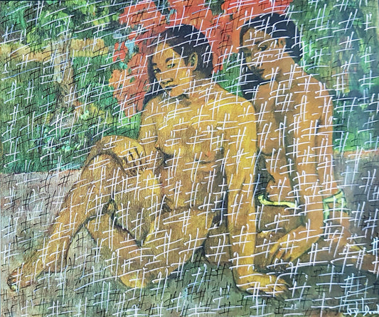 #GAUG5 - #Et l'or et leur corps - Paul Gauguin (1901) - N° 1/1 by DomKcollage