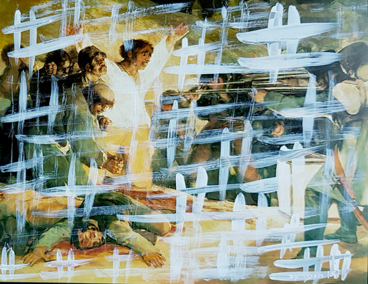 #GOY1 - #La fusillade du 3 mai - Goya (1814) - N° 1/1 by DomKcollage