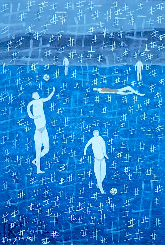 #HING - #Fun o the beach - Chu Hing-Wah (1998) - N° 1/1 by DomKcollage