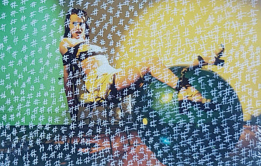 #KERN1 - #Linda on ball - Richard Kern (1994) - N° 1/1 by DomKcollage