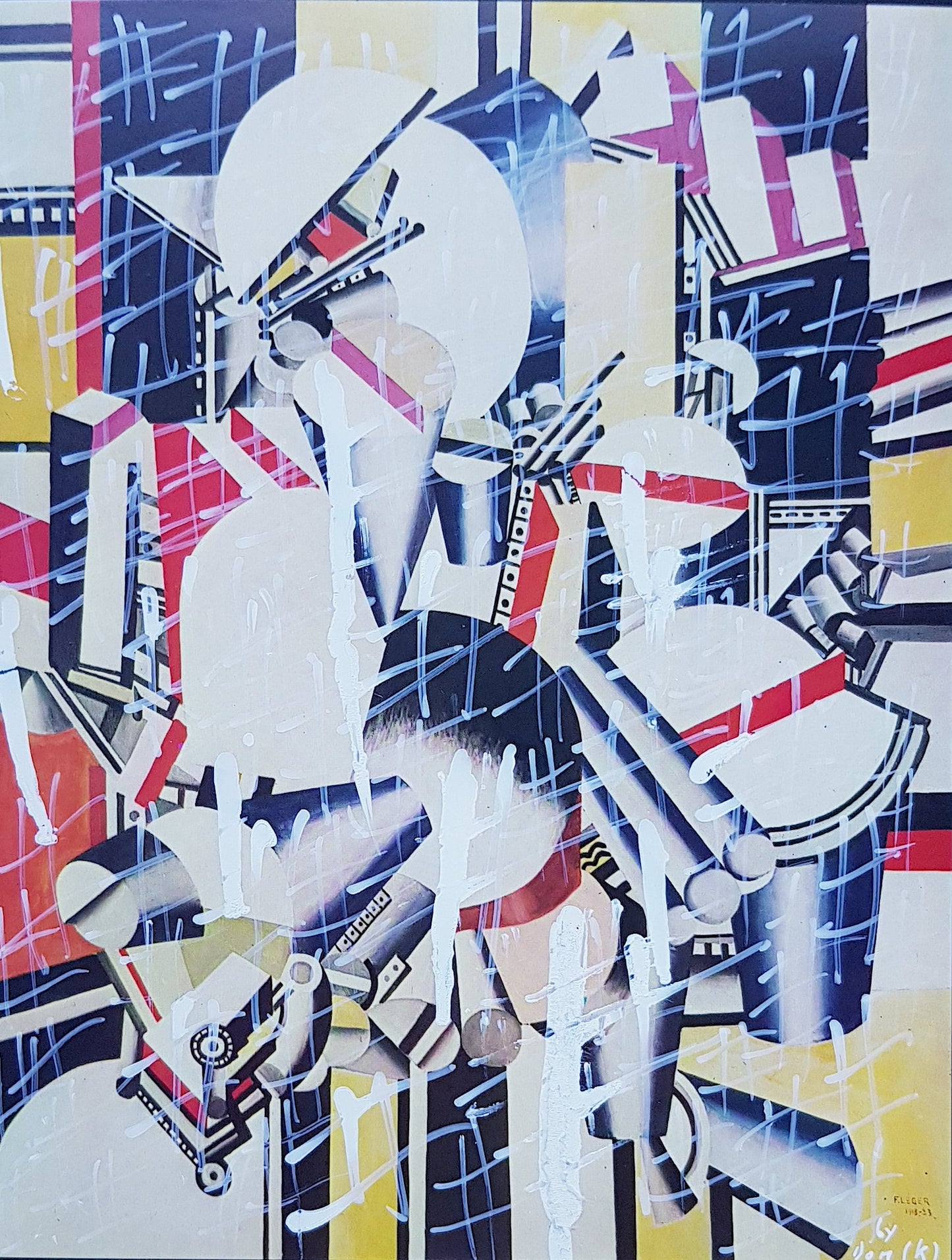 #LEG7 - #Eléments mécaniques - Fernand Léger (1918-1923) - N° 1/1 by DomKcollage