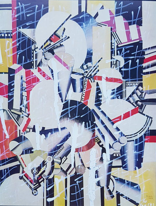#LEG7 - #Eléments mécaniques - Fernand Léger (1918-1923) - N° 1/1 by DomKcollage