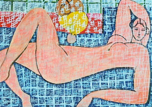 #MATIS12 - #Nu rose - H. Matisse (1935) - N° 1/1 by DomKcollage