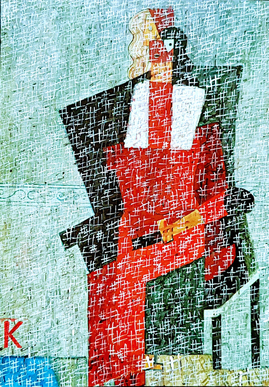 #PICA1 - #Femme assise - Pablo Ruiz Picasso - N° 1/1 by domKcolllage
