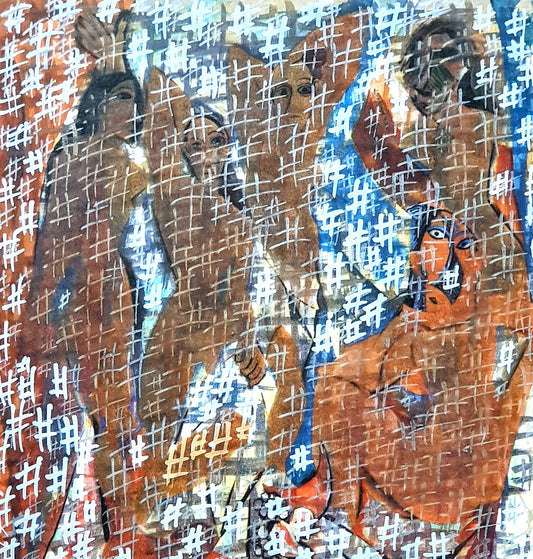 #PICA12 - #Les demoiselles d'Avignon - Pablo Ruiz Picasso (1907) - N° 1/1 by DomKcollage
