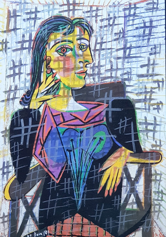 #PICA17 - #Portrait de Dora Maar - Pablo Ruiz Picasso (1937) - N° 1/1 by DomKcollage