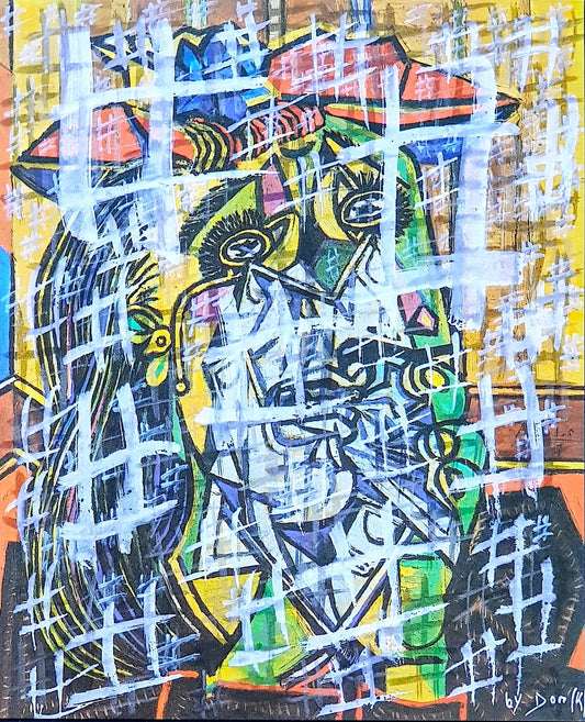 #PICA18 - #Femme qui pleure - Pablo Ruiz Picasso (1937) - N° 1/1 by DomKcollage