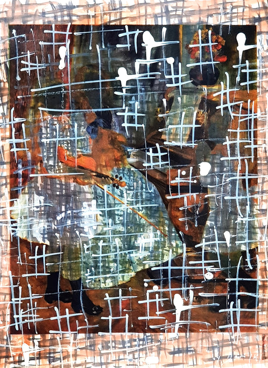 #REN1 - #Les filles de Catulle Mendès - Auguste Renoir (1888) - N° 1/1 by DomKcollage