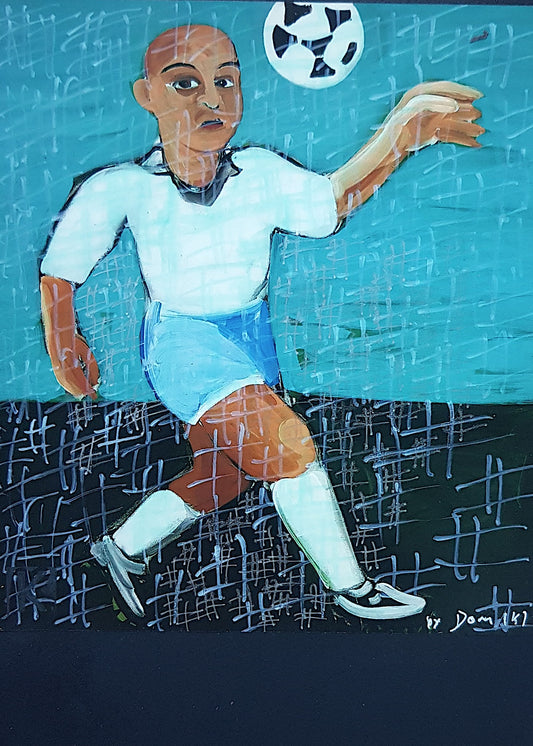 #SOME1 - #The proud footballer - David Somerville (2000) - N° 1/1 by DomKcollage