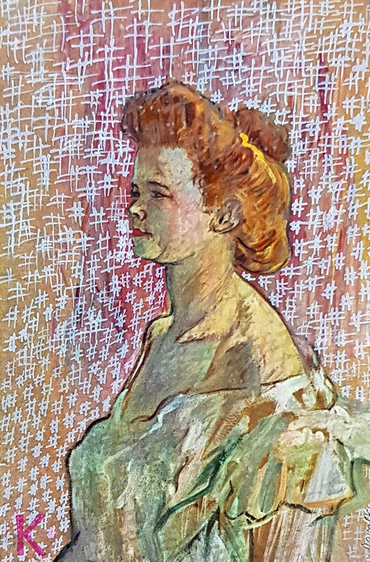 #TOUL2 - #Le Sphynx - Henri de Toulouse Lautrec (1898) - N° 1/1 by DomKcollage