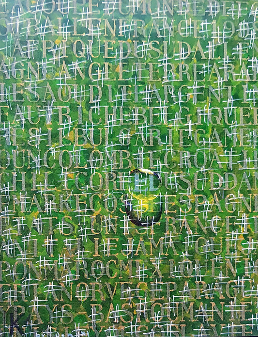 #TSCH1 - #La coupe du monde de football - Kim Tschang-Yeul (1998) - N° 1/1 by DomKcollage