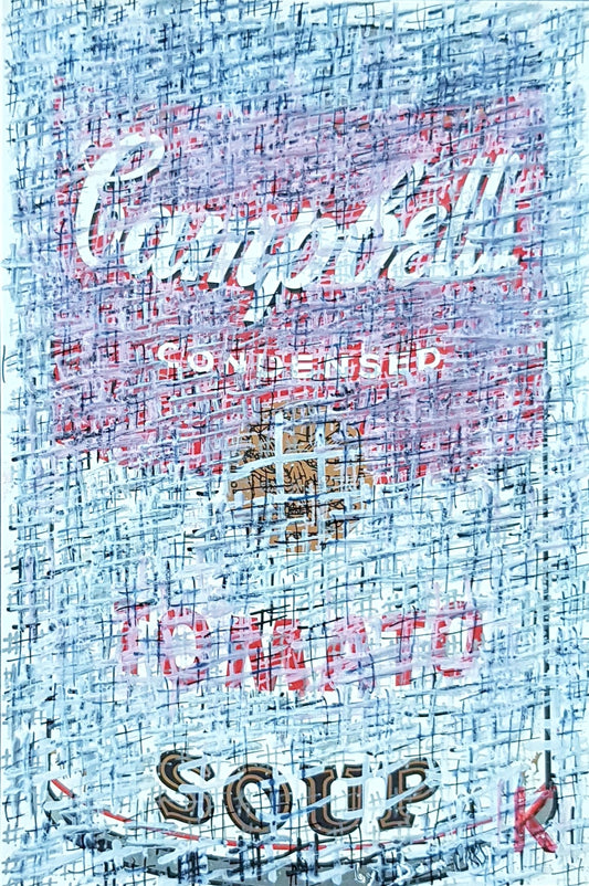 #WARH4 - #Boite de soupe Campbell's - Andy Warhol (1968) - N° 1/1 by DomKcollage