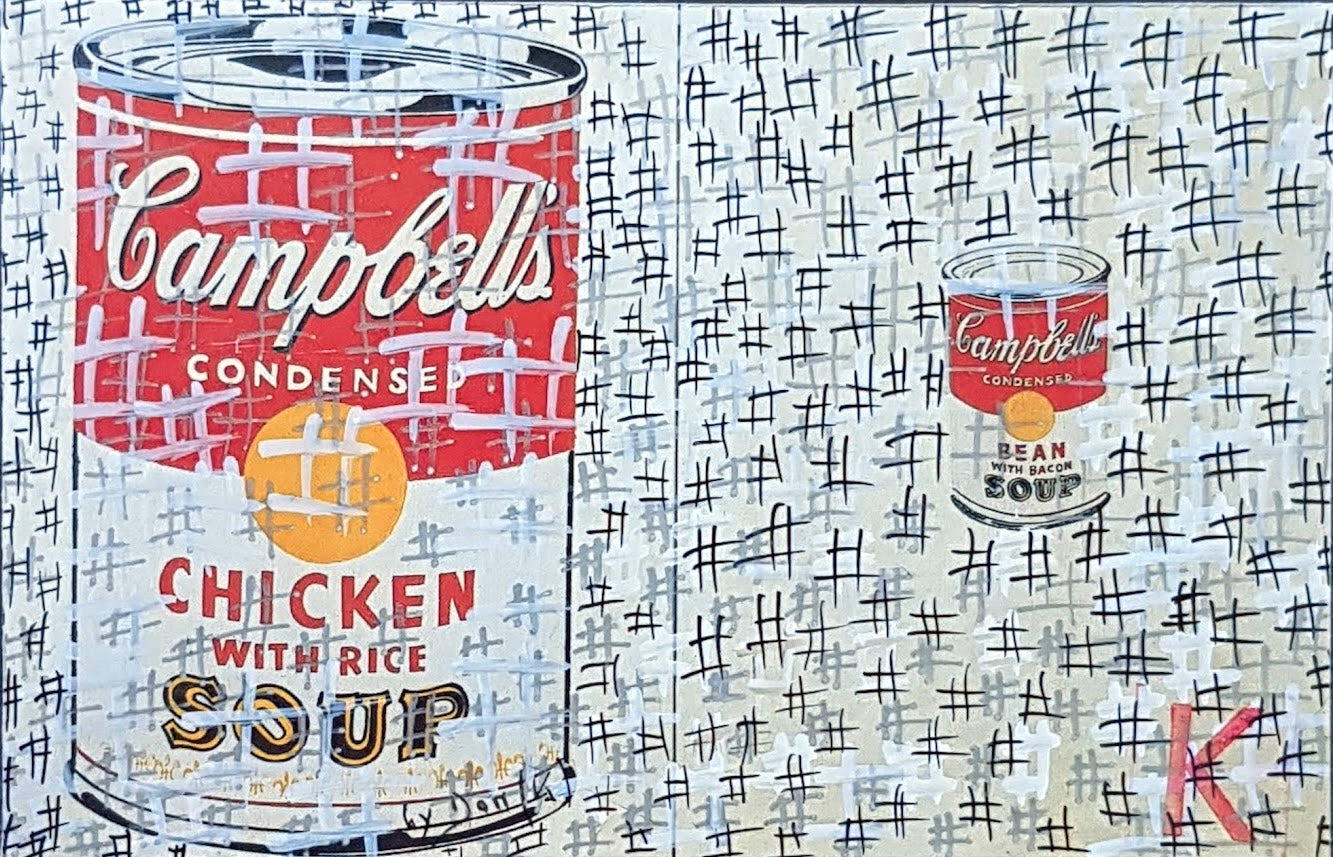 #WARH5 - #Boite de soupe Campbell's Ii - Andy Warhol (1962) - N° 1/1 by DomKcollage