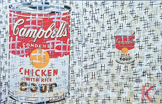 #WARH5 - #Boite de soupe Campbell's Ii - Andy Warhol (1962) - N° 1/1 by DomKcollage