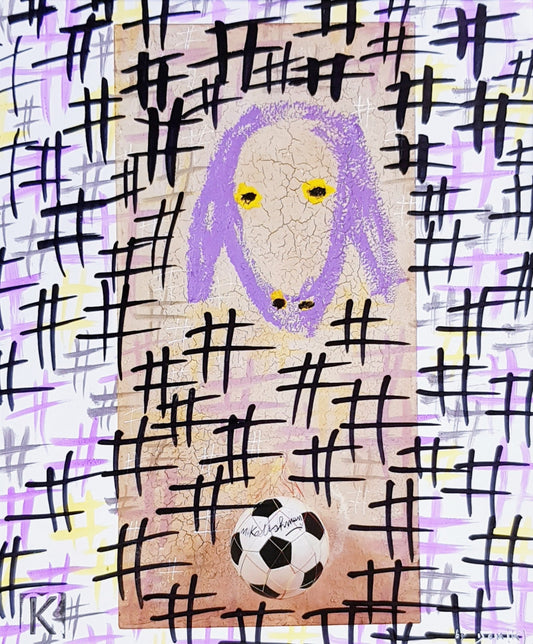 #KAD1 - #Mondial - Menasche Kadishman (1998) - N° 1/1 by DomKcollage