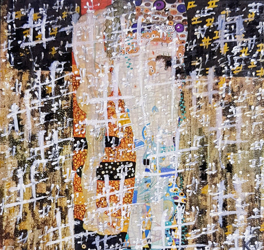 #KLIM4 - #Les trois âges de la vie - Klimt (1905) - N° 1/1 by DomKcollage