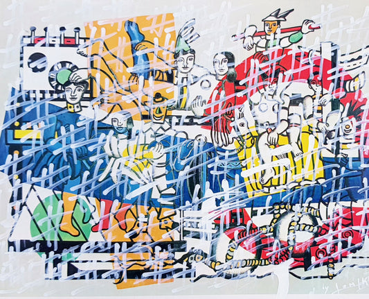 #LEG4 - #La grande parade - Fernand Léger (1954) - N° 1/1 by DomKcollage
