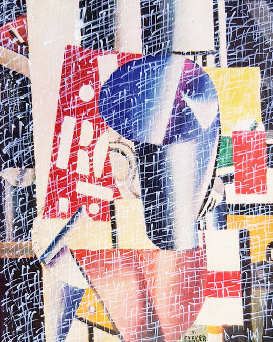 #LEG5 - #Typographie - Fernand Léger (1919) - N° 1/1 by DomKcollage