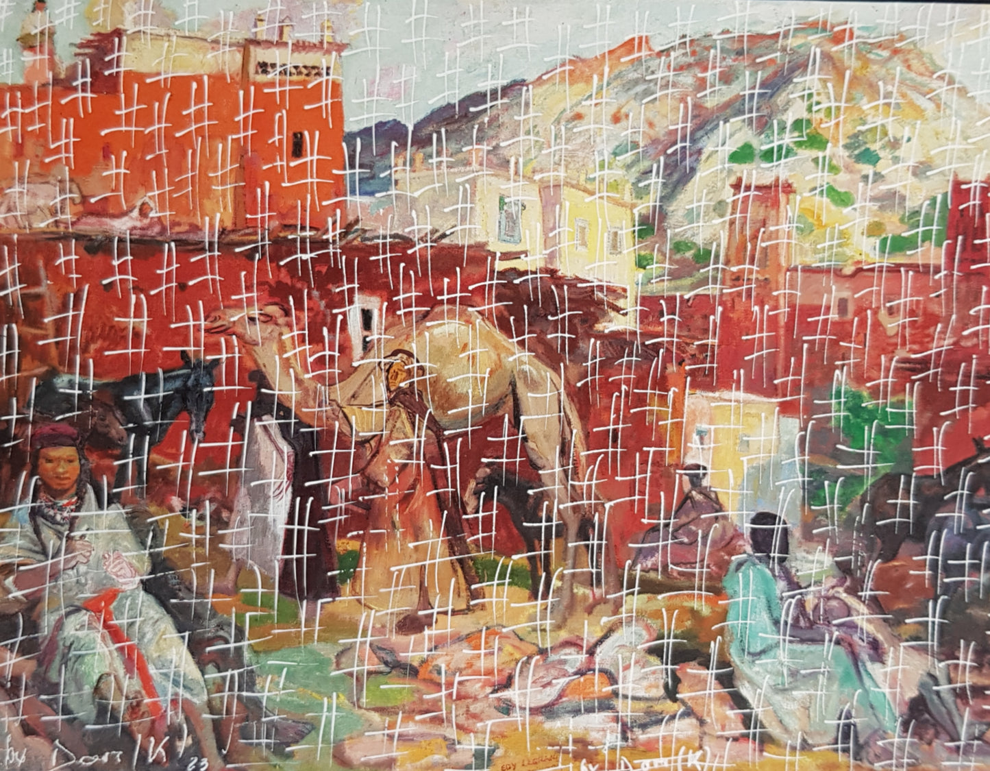 #LEGR1 - #Les remparts d'Anemiter - Edy Legrand (c. 1933) - N° 1/1 by DomKcollage