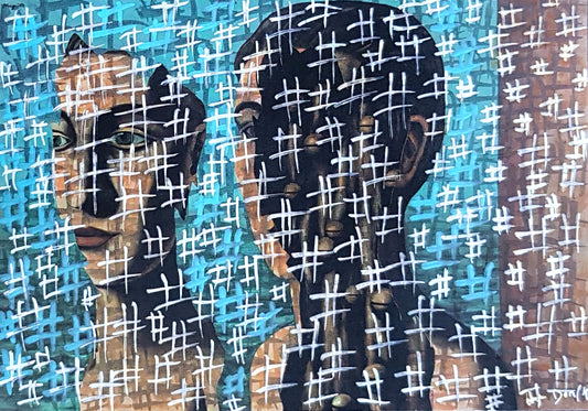 #MAGR1 - #Le double secret - René Magritte (1927) - N° 1/1 by DomKcollage