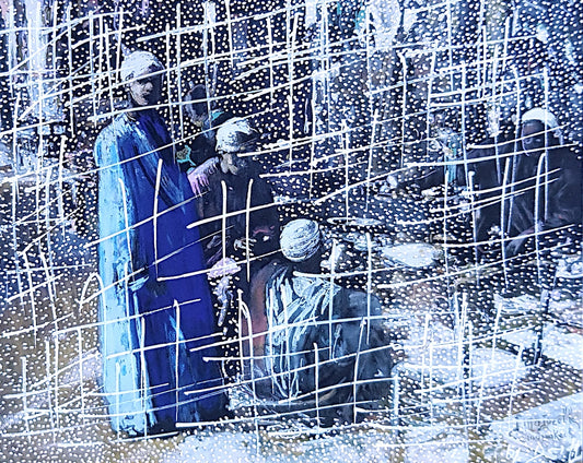 #MAJO2 - #Le souk à Marrackech - Jacques Majorelle (c. 1945_1952) N° 1/1 by DomKcollage